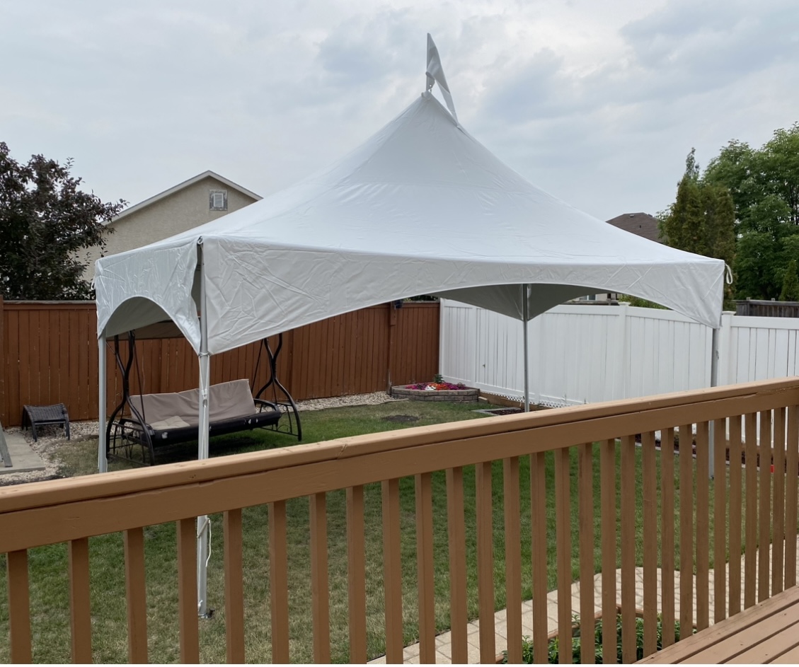 10'X20' MARQUEE TENT: COMES WITH ALL WALLS & LABOUR CHARGES INCLUDED