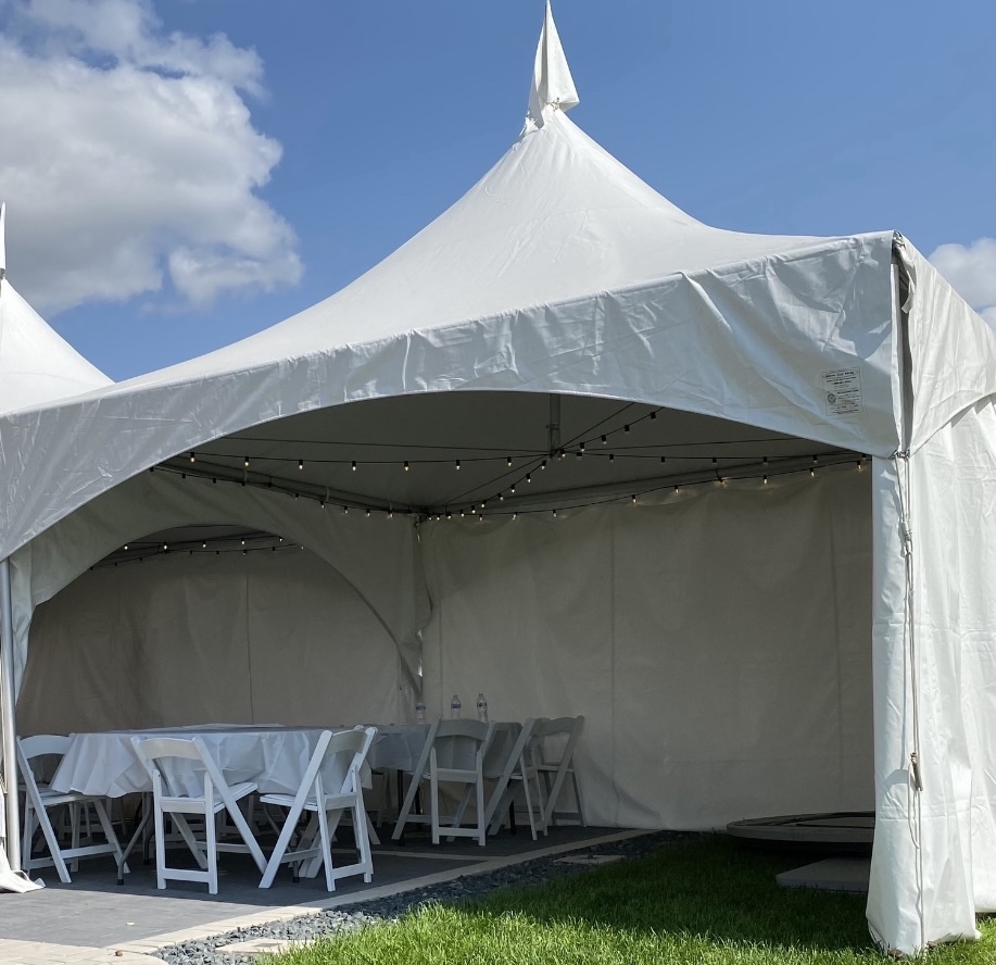 15'X15' MARQUEE TENT: COMES WITH ALL WALLS & LABOUR CHARGES INCLUDED
