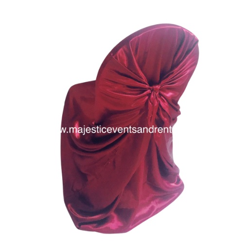 BURGUNDY UNIVERSAL CHAIR COVER