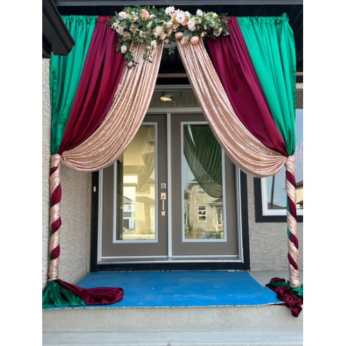 Front Entrance Draping Design 10 discounted price