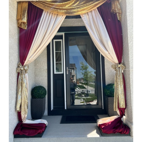 Front Entrance Draping Design 11 Discounted price
