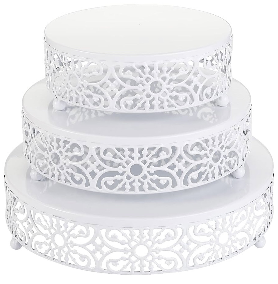 LARGE WHITE CAKE STAND
