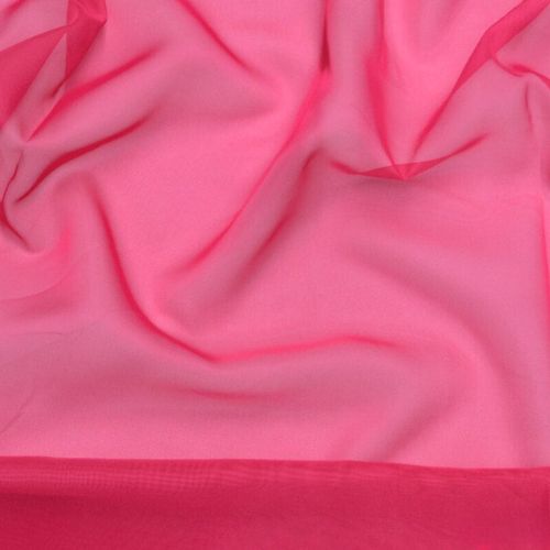 Hot Pink Sheer Voile 