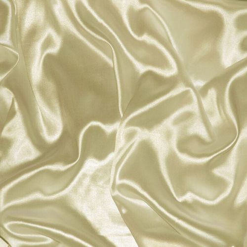 Ivory Drape Satin